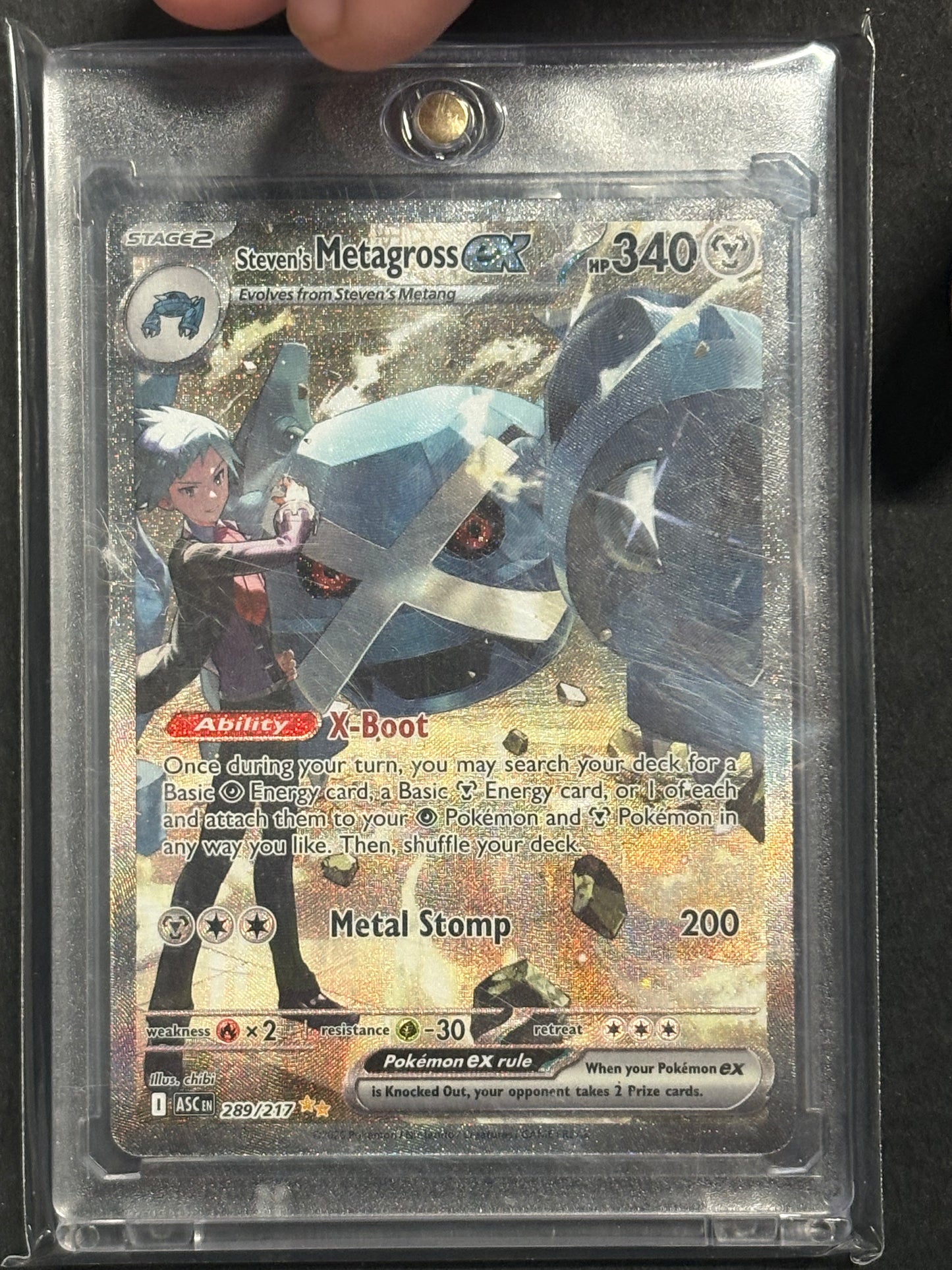Steven's Metagross ex 289/217 - ME: Ascended Heroes (ASC)