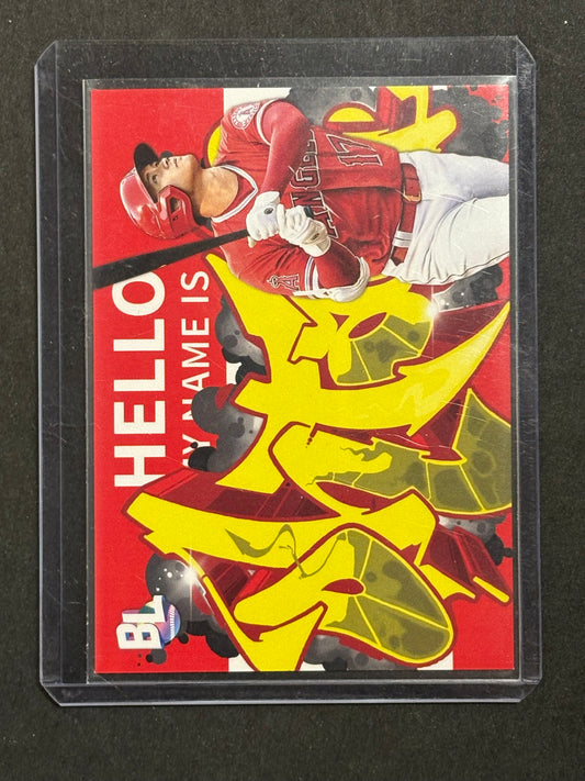 2023 Topps Big League - Roll Call Wildstyle Edition Shohei Ohtani #RC-3
