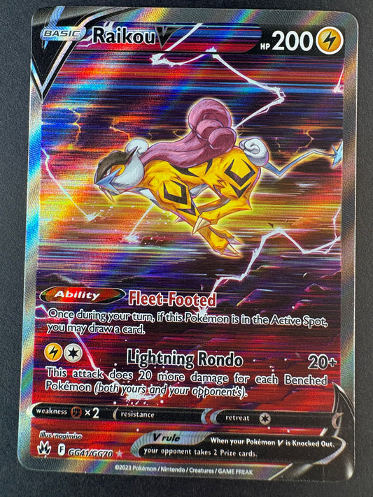 Raikou V - SWSH: Crown Zenith: Galarian Gallery (CRZ:GG)