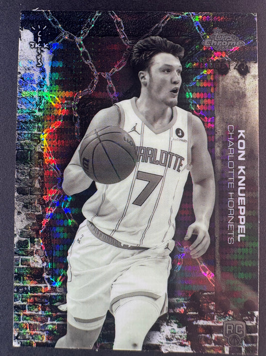 2025-26 Topps Chrome Cactus Jack Kon Knueppel Pulsar Refractor /125