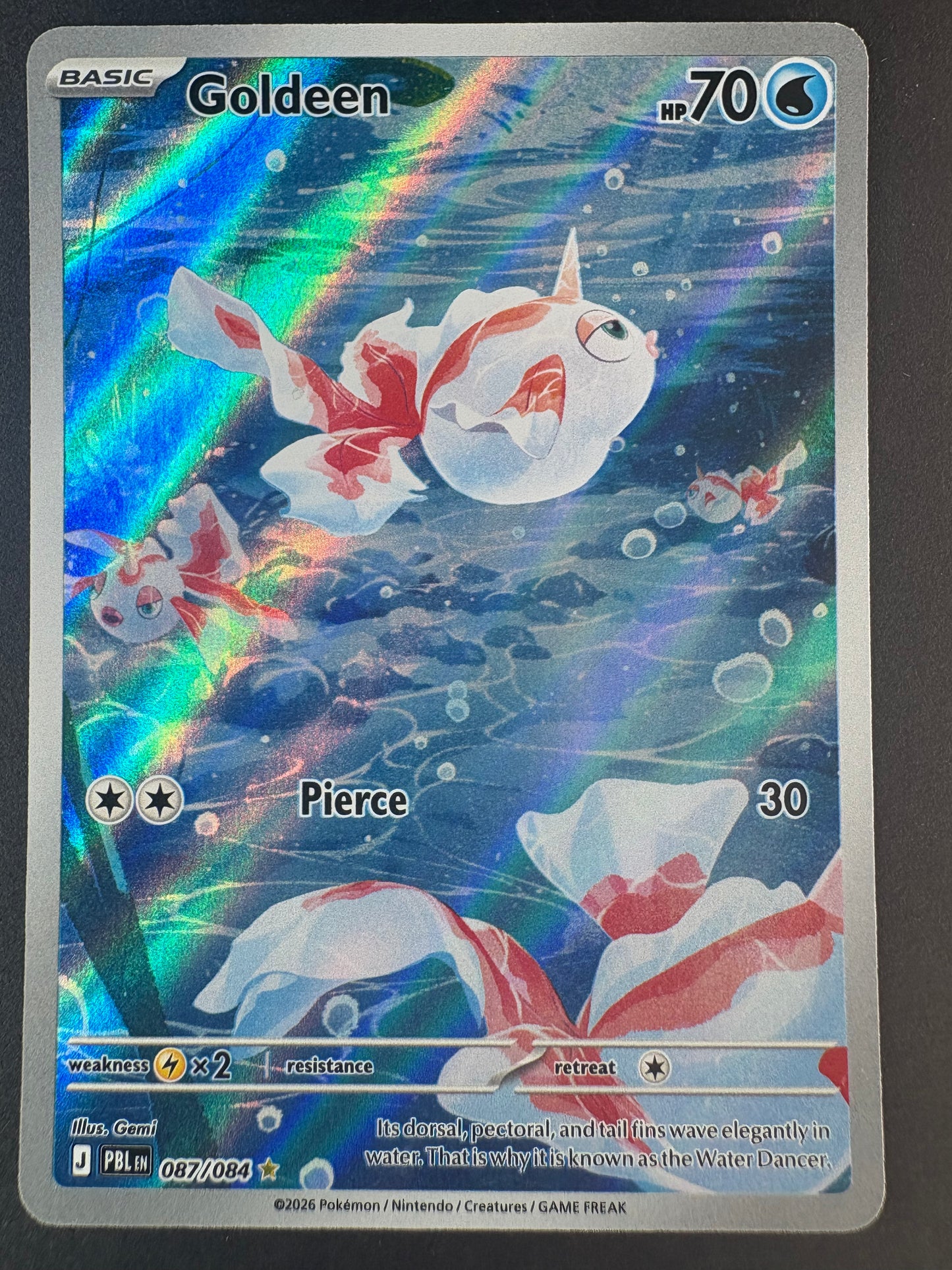 Goldeen - 087/084 - ME05: Pitch Black (PBL)