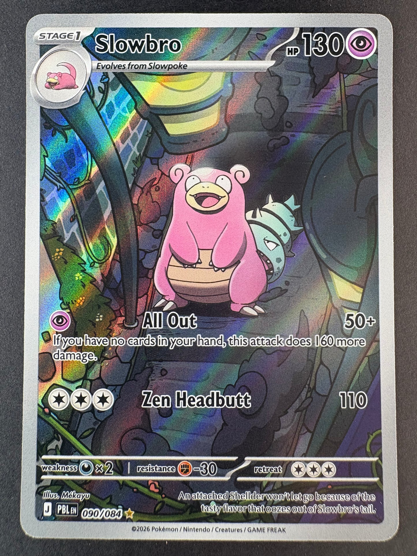 Slowbro - 090/084 - ME05: Pitch Black (PBL)