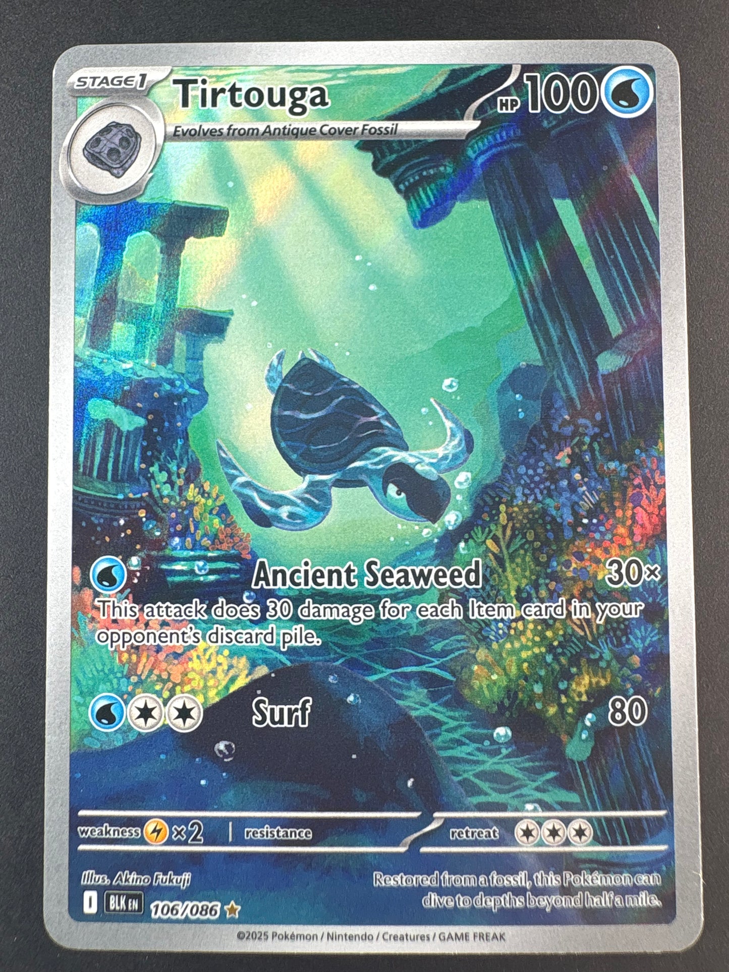 Tirtouga - 106/086 - SV: Black Bolt (BLK)