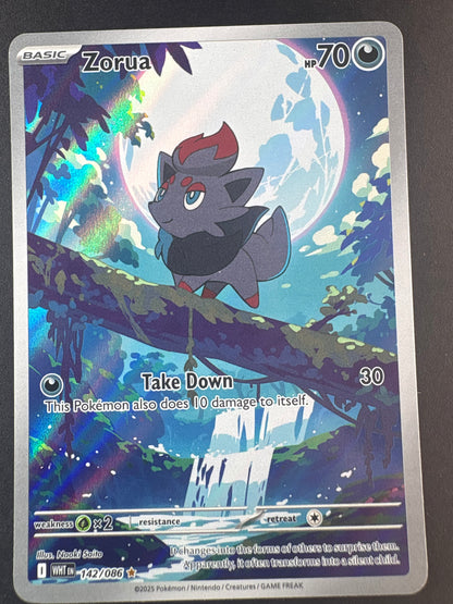 Zorua - 142/086 - SV: White Flare (WHT)