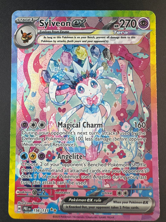 Sylveon ex - 156/131 - SV: Prismatic Evolutions (PRE)