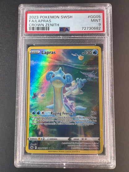 Lapras - SWSH: Crown Zenith: Galarian Gallery (CRZ:GG) PSA 9