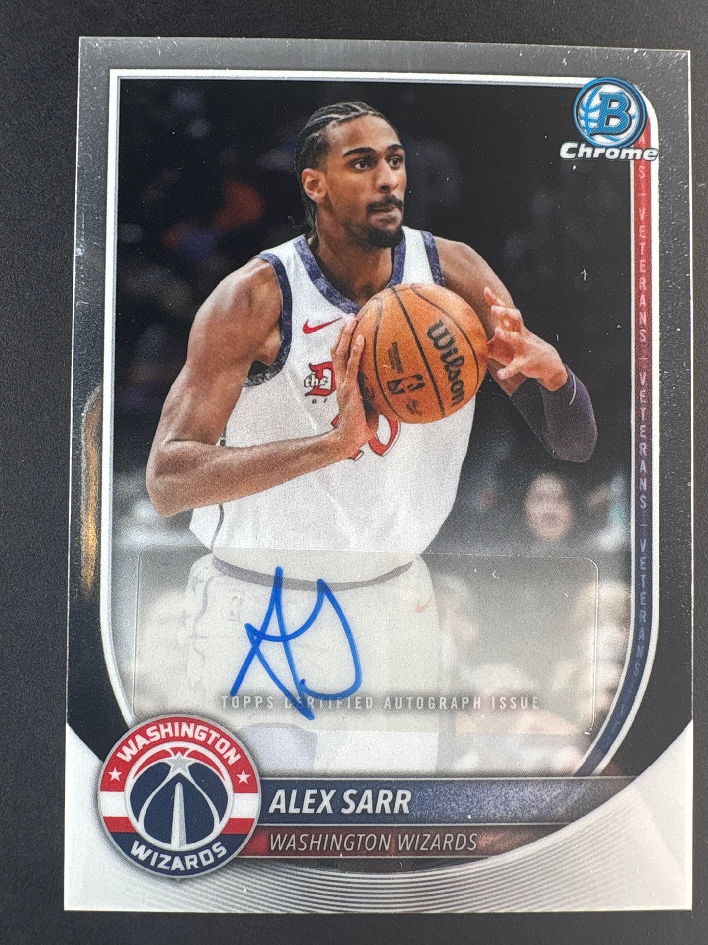 2025 Bowman Chrome Alex Sarr auto