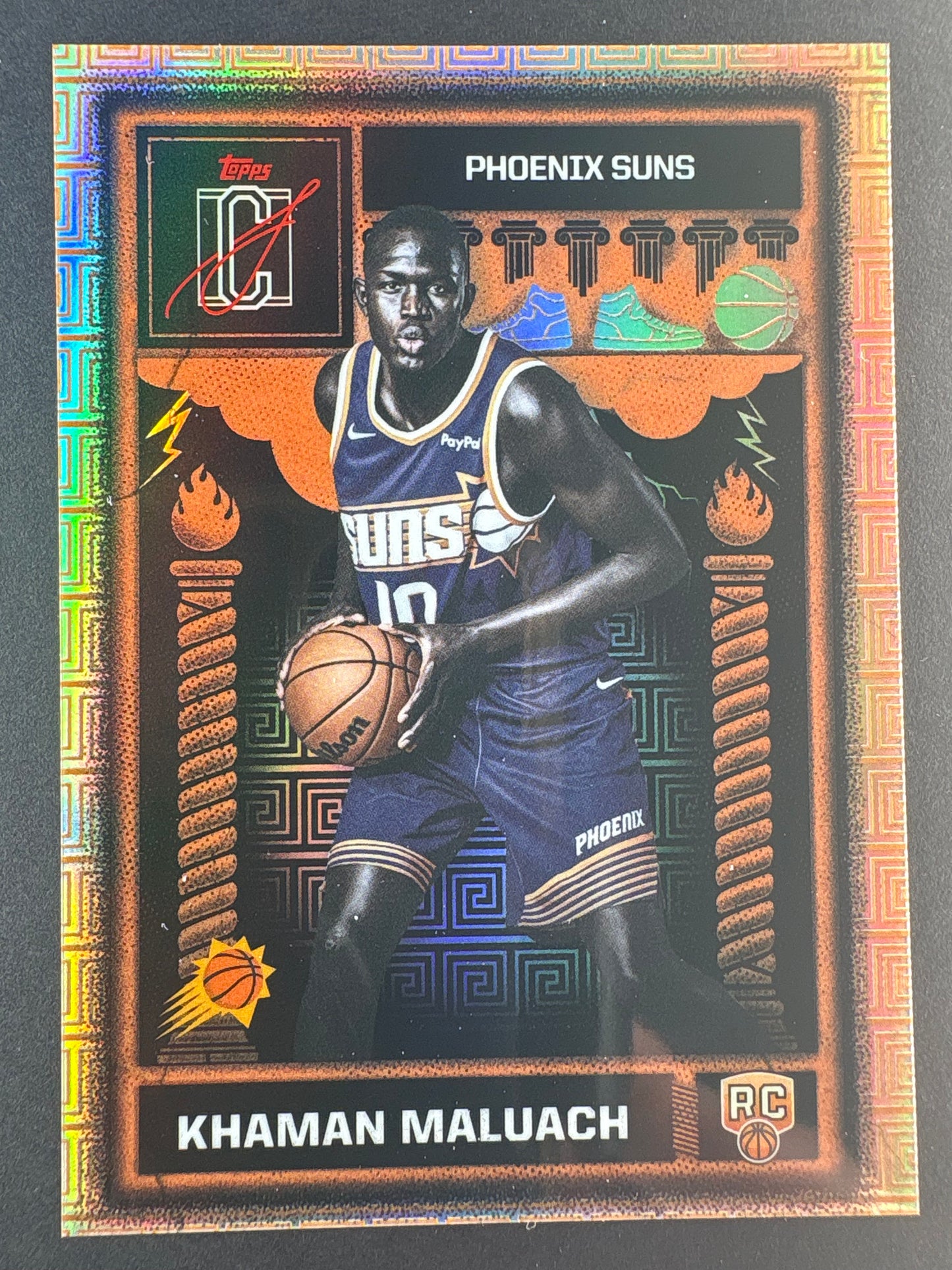2025 Topps Odyssey ODY-7 Khaman Maluach rookie insert