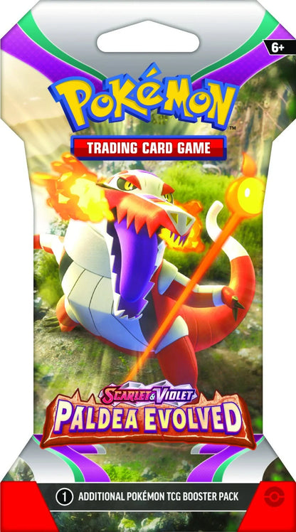 Pokemon Paldea Evolved Sleeved Booster Pack