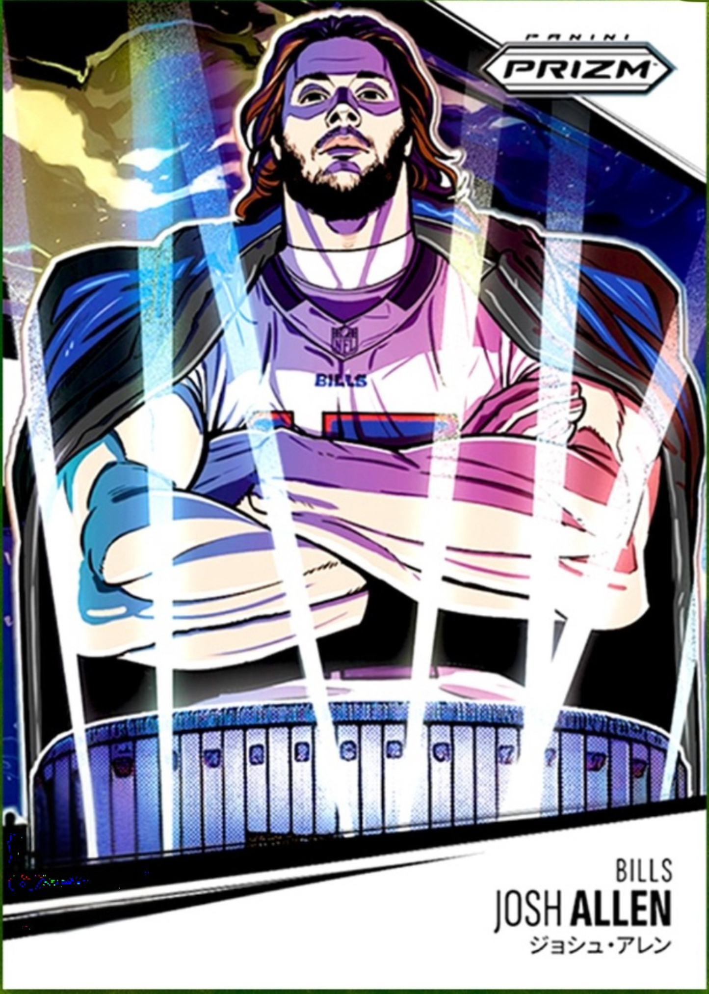 2025 Panini Prizm Football Factory Sealed New Hobby Box ~ 2 Autographs - MANGA - GOLD VINYL - COLOR BLAST