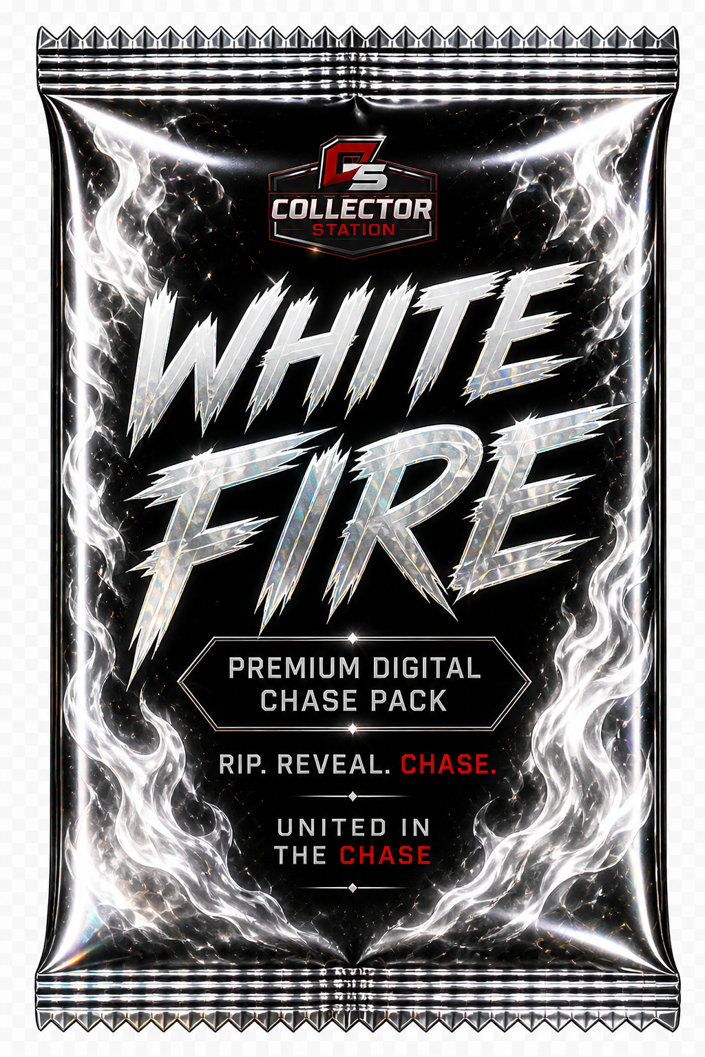 Collector Station White Fire Digital Chase Pack