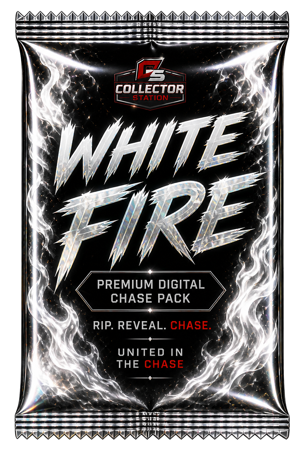 Collector Station White Fire Digital Chase Pack