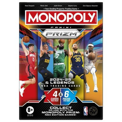 Panini NBA Monopoly 2024-25 Prizm Basketball Game Set