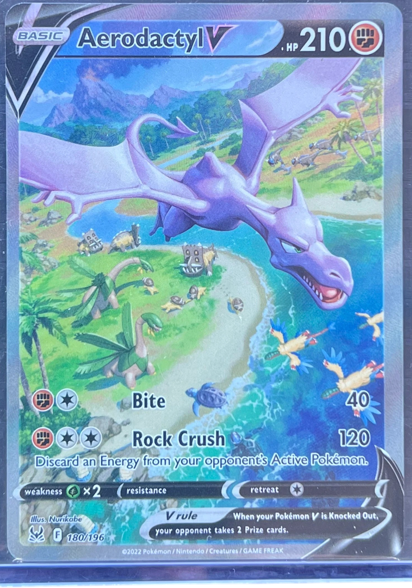 Aerodactyl V (Alternate Full Art) - SWSH11: Lost Origin (SWSH11) — normalized