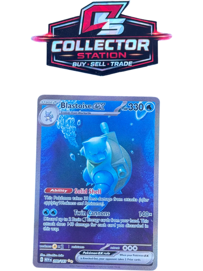 Blastoise ex - 200/165 - SV: Scarlet & Violet 151 (MEW) — normalized