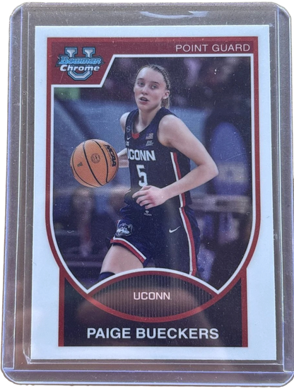 Bowman 2023-24’ University Chrome Paige Bueckers #07B-23 — normalized