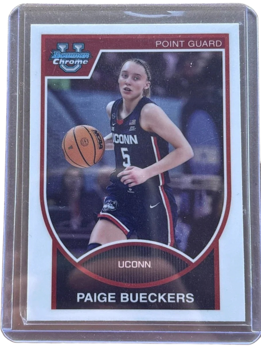 Bowman 2023-24’ University Chrome Paige Bueckers #07B-23 — normalized