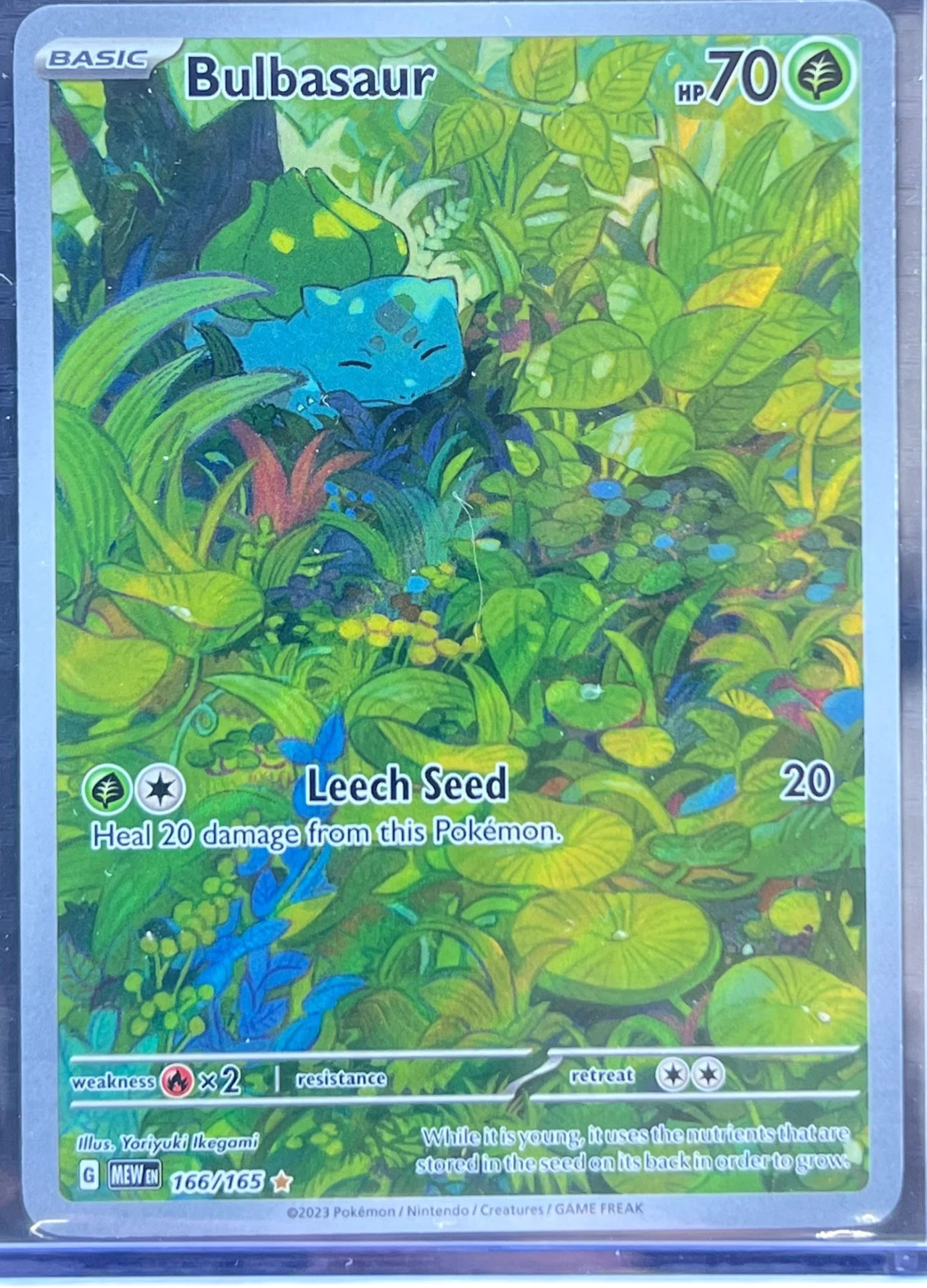 Bulbasaur - 166/165 - SV: Scarlet & Violet 151 (MEW) — normalized