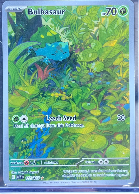 Bulbasaur - 166/165 - SV: Scarlet & Violet 151 (MEW) — normalized