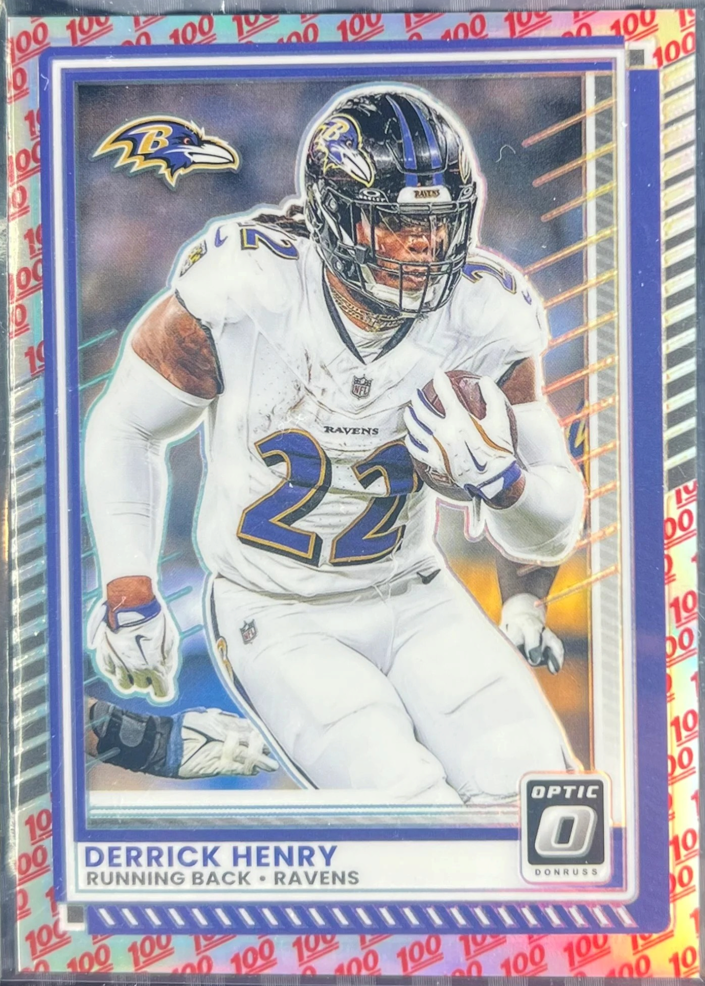 2025 Panini Donruss Optic Derrick Henry [100]Parallel #112 — normalized