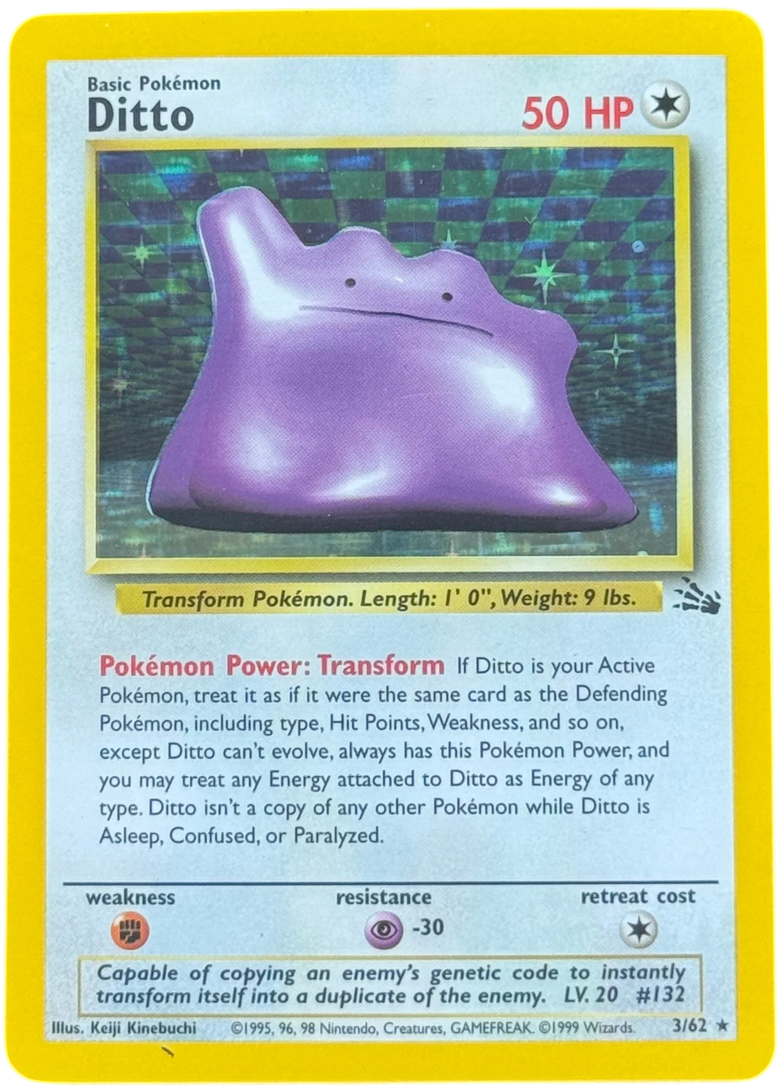 Ditto 3/62 - Fossil (FO) Unlimited — normalized