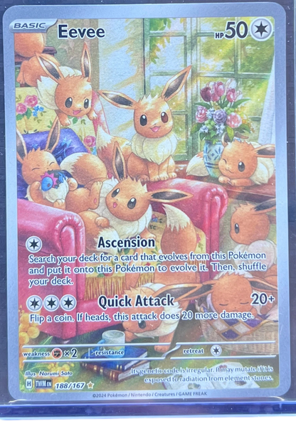 Eevee - 188/167 - SV06: Twilight Masquerade (TWM) — normalized