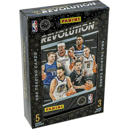 Panini NBA 2023-2024 Revolution Basketball Tin, 3 Packs