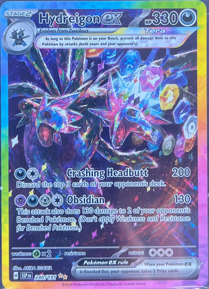 Hydreigon ex - 240/191 - SV08: Surging Sparks (SSP) — normalized