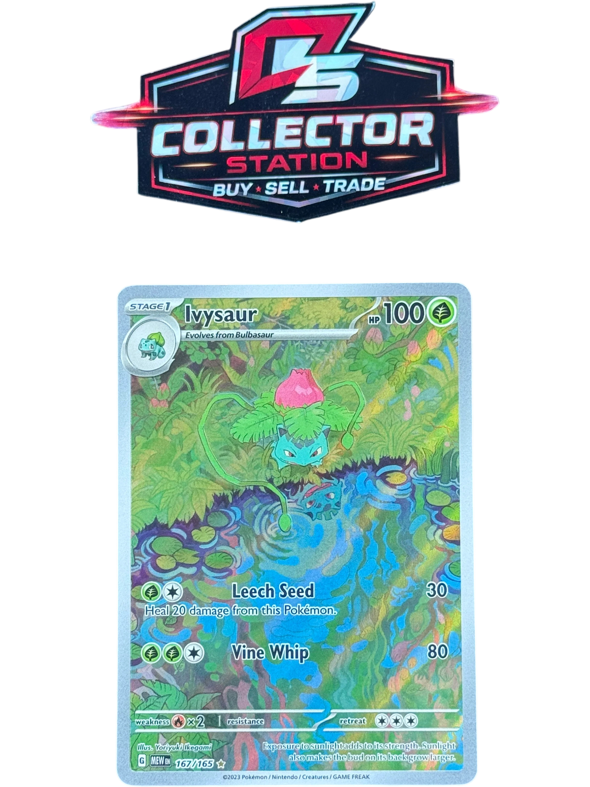 Ivysaur - 167/165 - SV: Scarlet & Violet 151 (MEW) — normalized