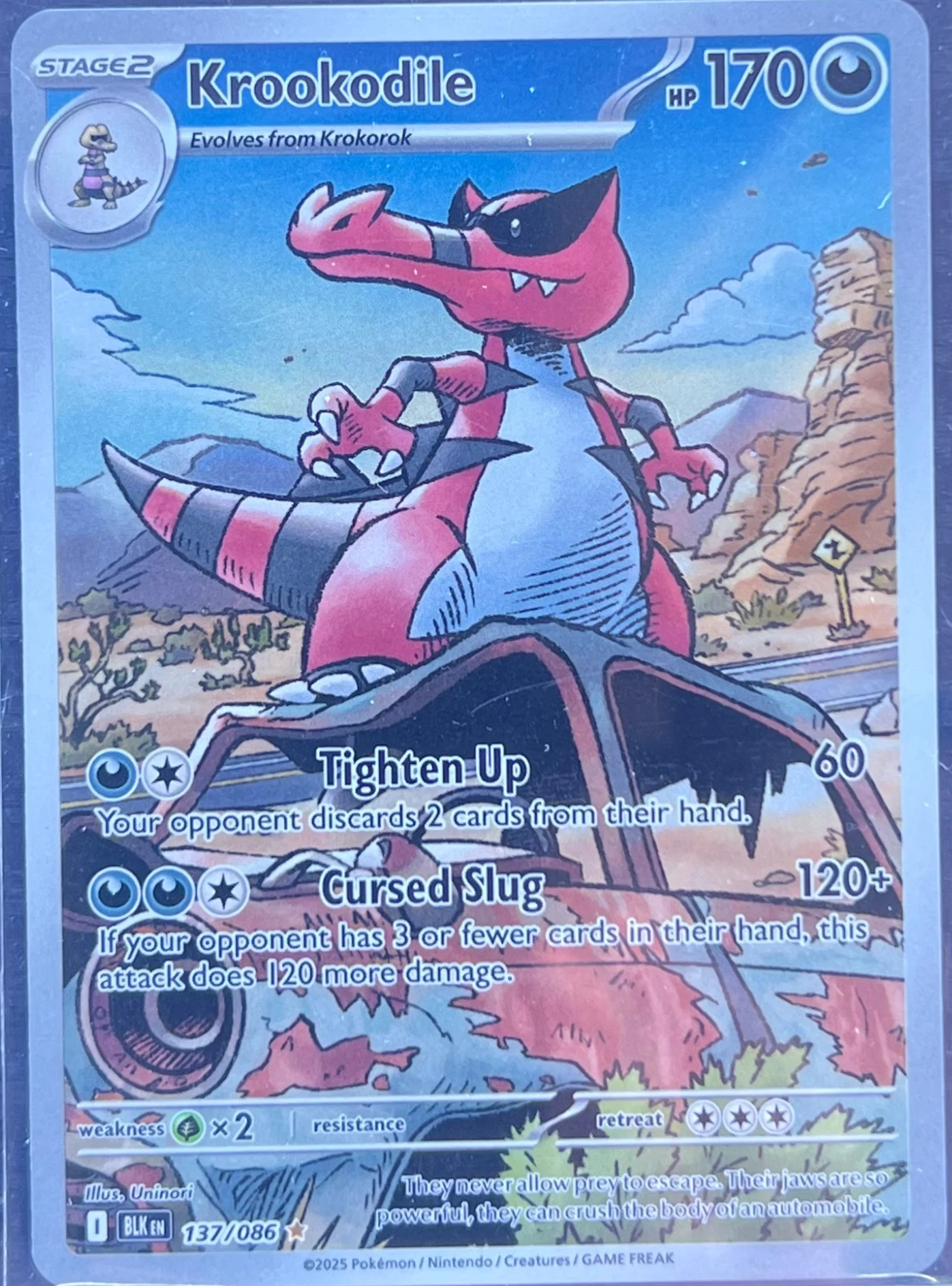 Krookodile - 137/086 - SV: Black Bolt (BLK) — normalized