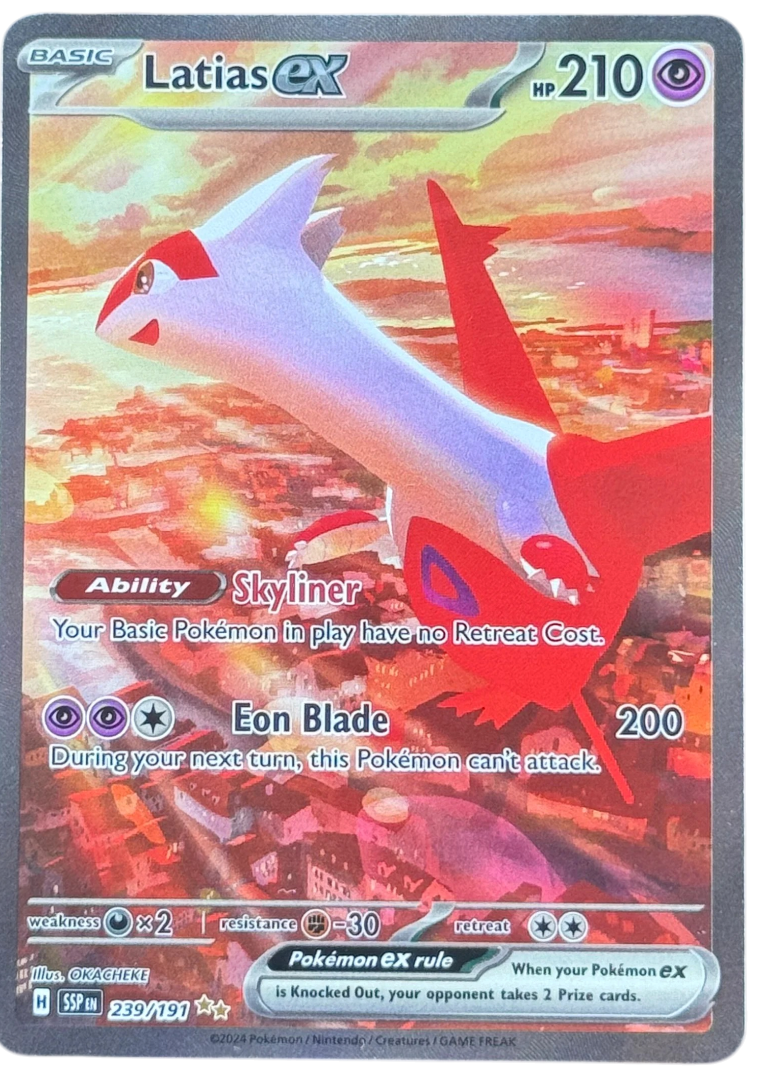 Latias ex - 239/191 - SV08: Surging Sparks (SSP) — normalized