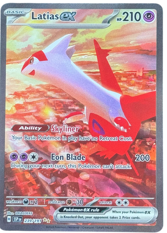 Latias ex - 239/191 - SV08: Surging Sparks (SSP) — normalized