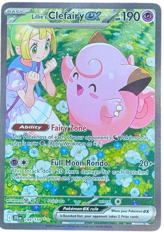 Lillie's Clefairy ex - 184/159 - SV09: Journey Together (JTG) — normalized