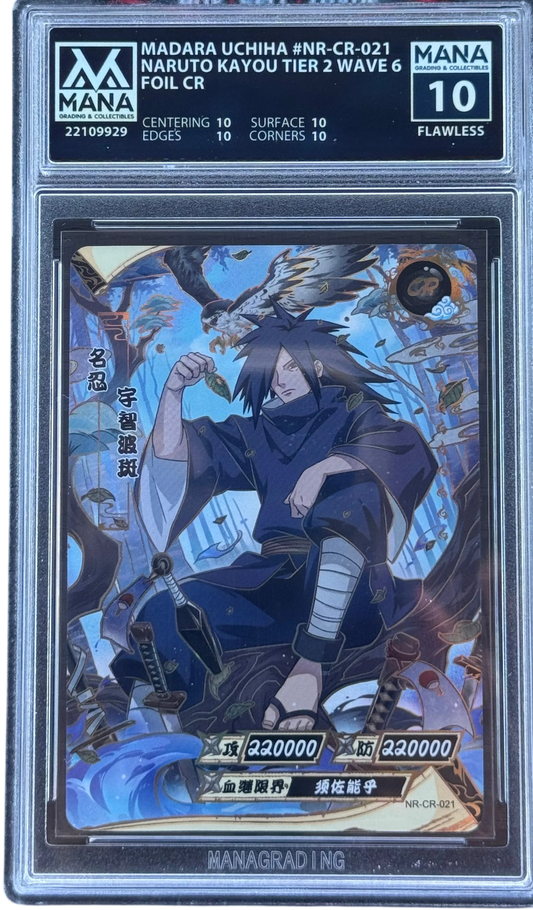 Mana Flawless 10 Case Hit Madara Uchiha from Naruto Kayou T2 W6 — normalized