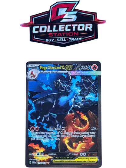 Mega Charizard X ex - 125/094 - ME02: Phantasmal Flames (PFL) — normalized