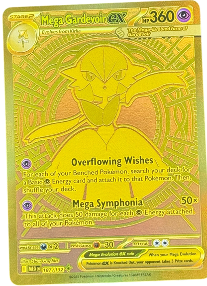 Mega Gardevoir ex - 187/132 - ME01: Mega Evolution (MEG) — normalized