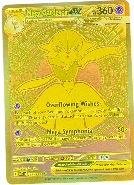 Mega Gardevoir ex - 187/132 - ME01: Mega Evolution (MEG) — normalized