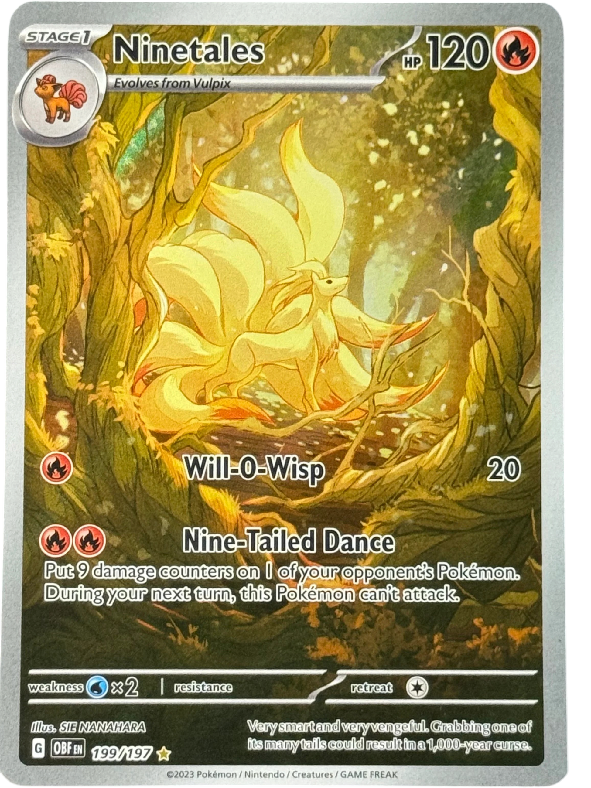 Ninetales -199/197 - SV03: Obsidian Flames (OBF) — normalized