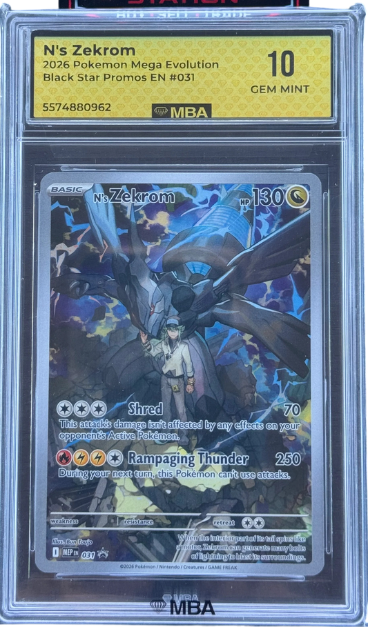 N's Zekrom - 031 - ME: Mega Evolution Promo (MEP) MBA 10 — normalized