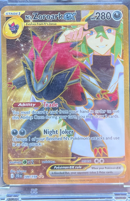 N's Zoroark ex - 189/159 - SV09: Journey Together (JTG) — normalized