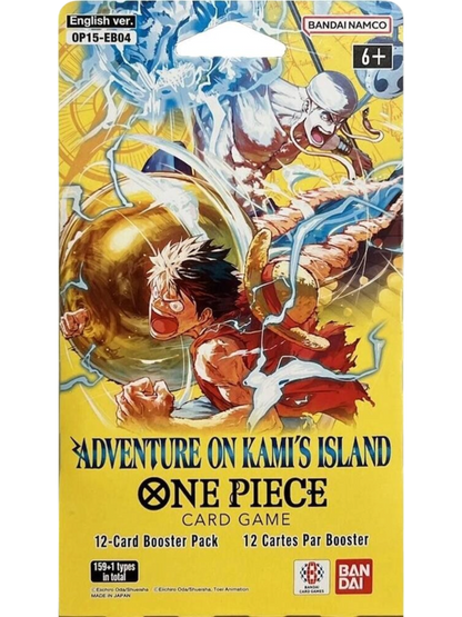 One Piece Adventure on Kami's Island Sleeved Booster Pack -(OP15-EB04) — normalized
