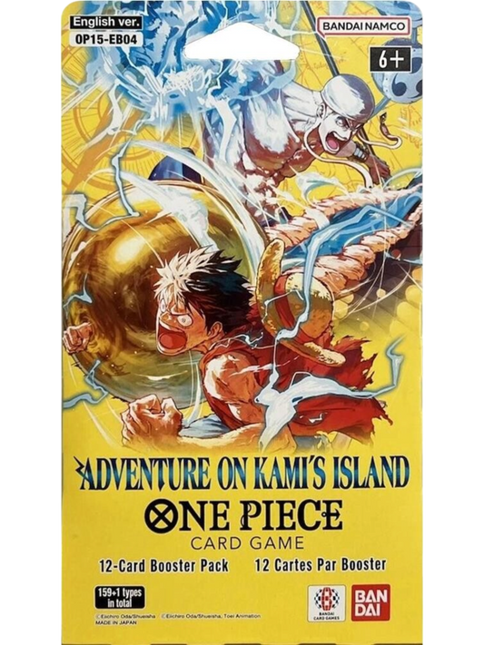 One Piece Adventure on Kami's Island Sleeved Booster Pack -(OP15-EB04) — normalized