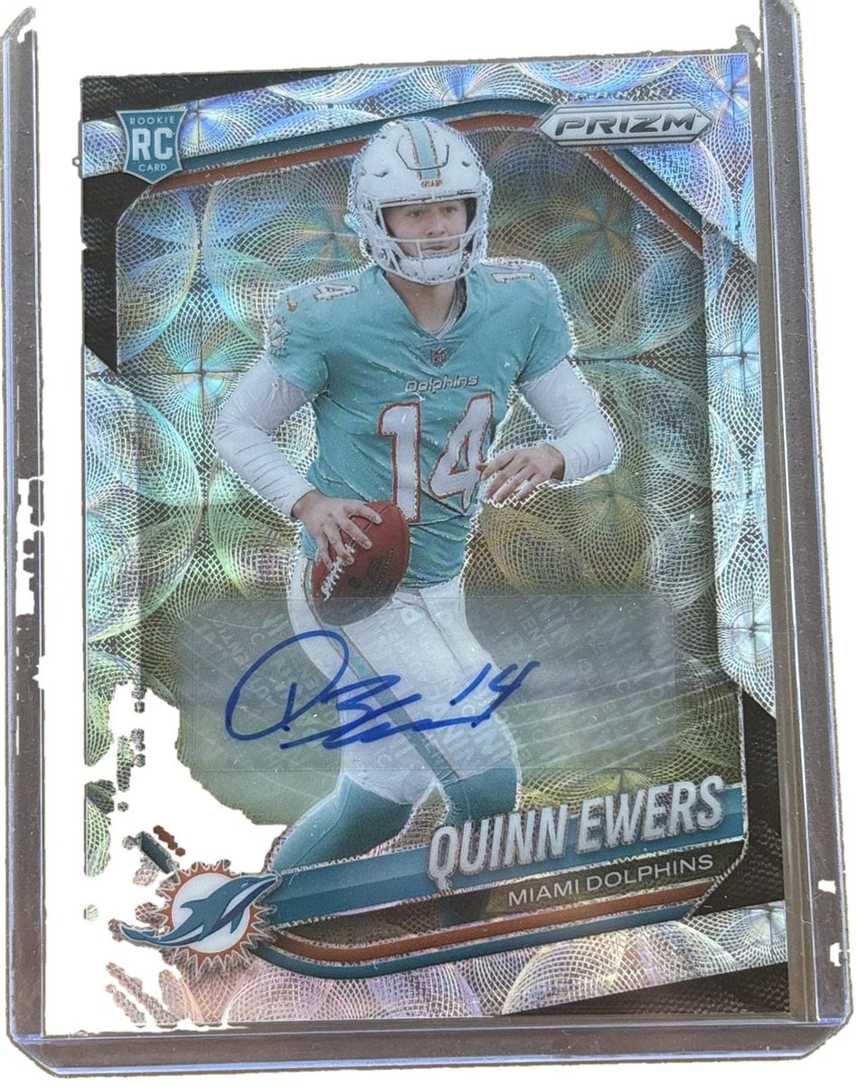 Panini 2025 Prizm Quinn Ewers Silver Scope Autograph /100 RC
