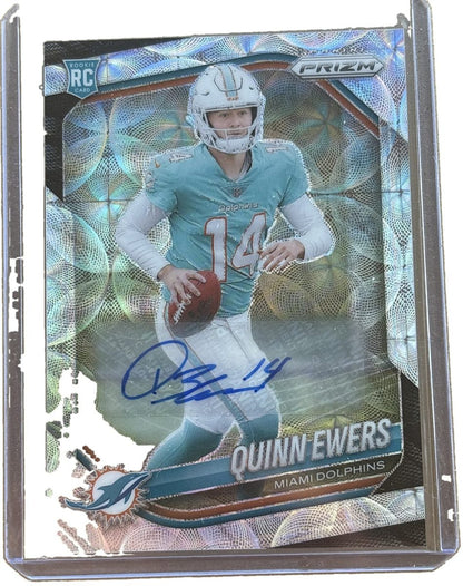 Panini 2025 Prizm Quinn Ewers Silver Scope Autograph /100 RC
