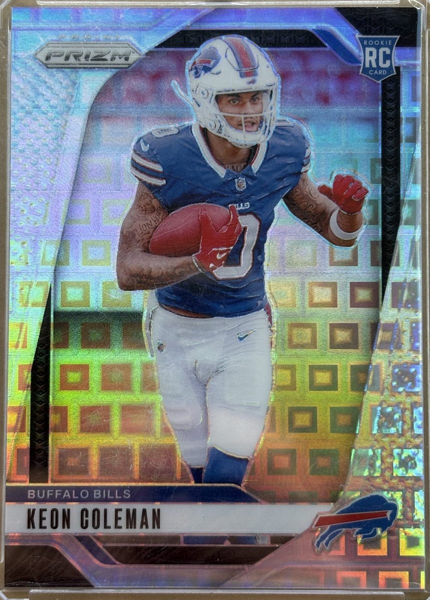 Panini 2024 Prizm Pandora /400 Keon Coleman #362