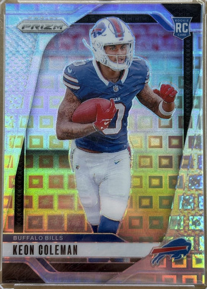 Panini 2024 Prizm Pandora /400 Keon Coleman #362