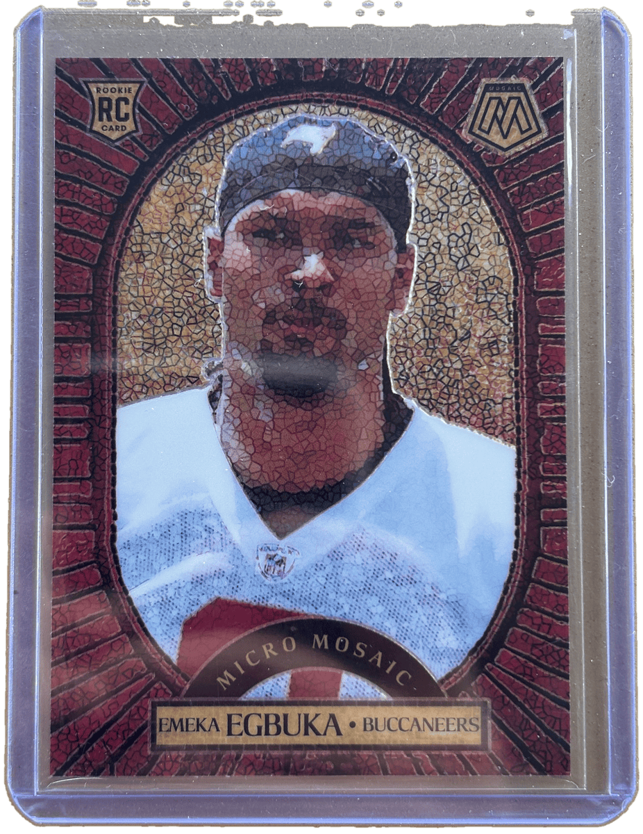 Panini 2025 Mosaic Micro Mosaic SSP Emeka Egbuka #2 RC