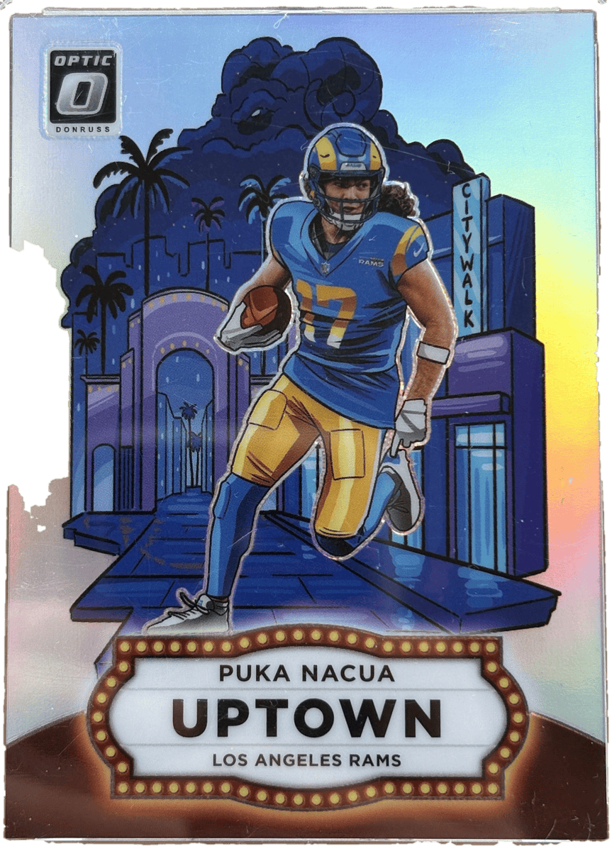 Panini 2025 Optic Uptown SSP Puka Nacua #8