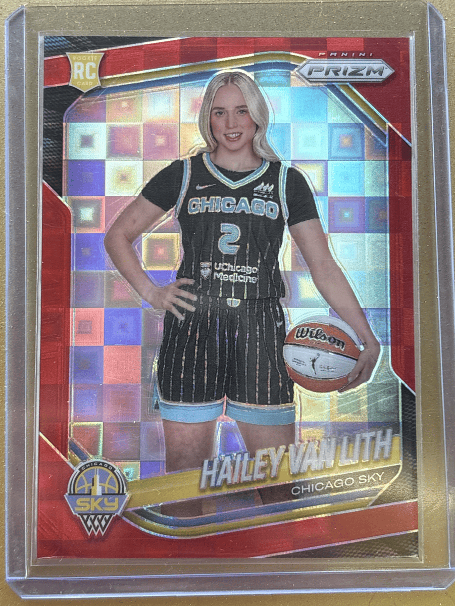 Panini 2025 Red Pandora Prizm /199 Hailey Van Lith #139 RC