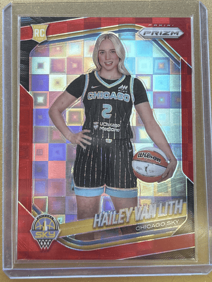 Panini 2025 Red Pandora Prizm /199 Hailey Van Lith #139 RC